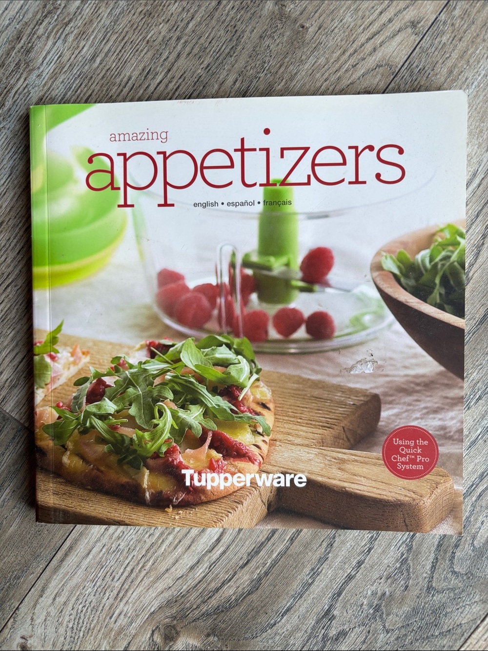 Tupperware Amazing Appetizers Cookbook
